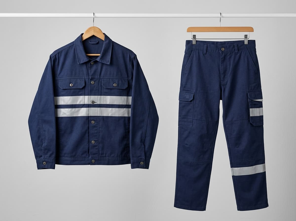 Overol Dos Piezas (Chaqueta y Pantalón) en Drill Industrial